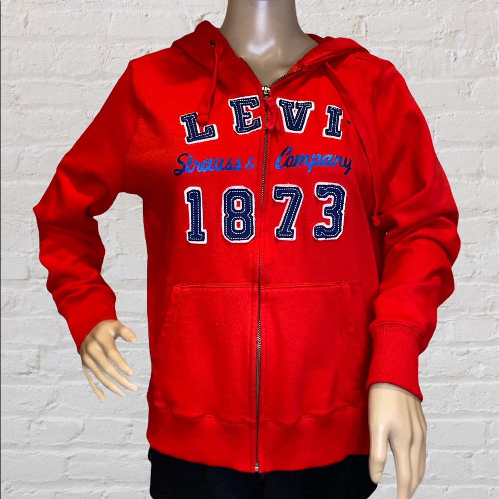 Levi’s Full Zip Hoodie Sweatshirt Size Large VGC